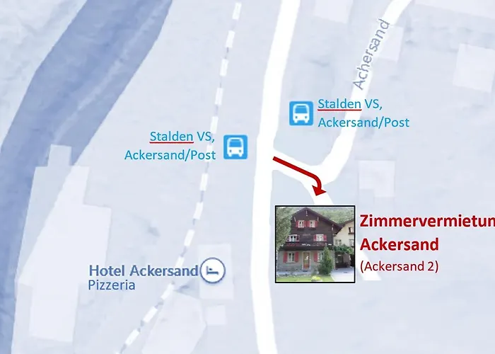 Zimmervermietung Ackersand Гостевой дом Штальден