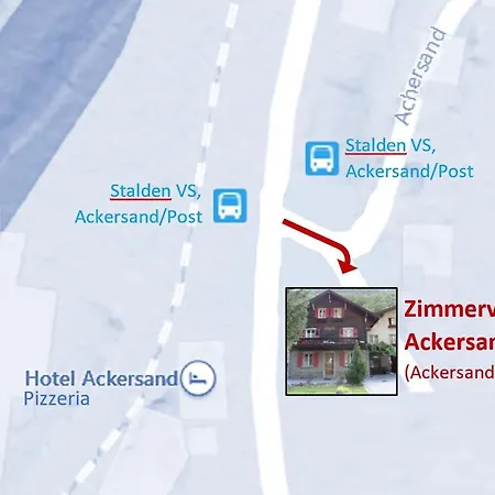 Zimmervermietung Ackersand Penzion Stalden